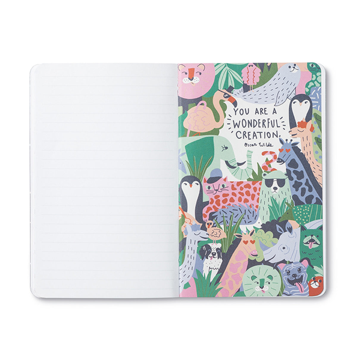 You Are Weird, Unique, And Wildly Perfect Write Now Softcover Journal