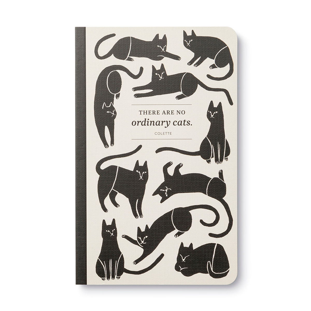 &quot;There Are No Ordinary Cats&quot; — Colette Write Now Softcover Journal