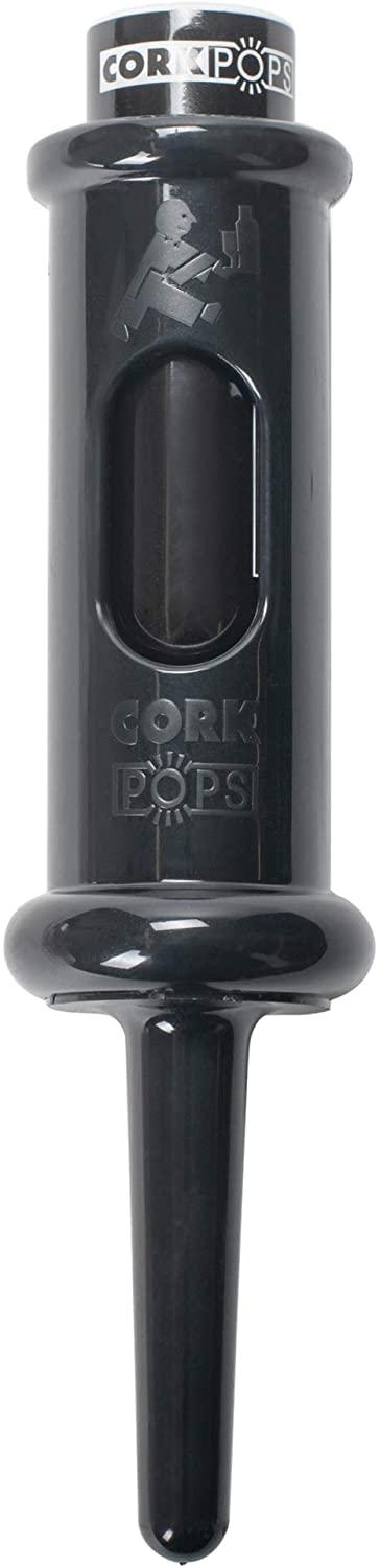 Cork Pops Black Wine Opener - Spoiled Rotten