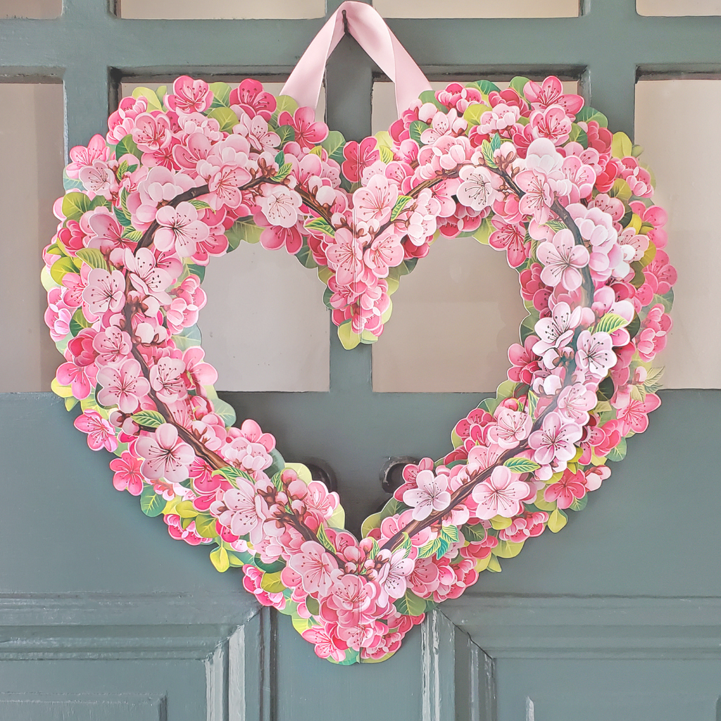 FreshCut Paper Pop-Up Floral Wreaths