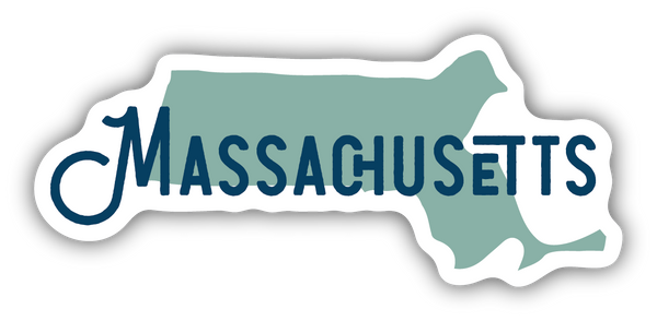 Massachusetts Sticker - Spoiled Rotten