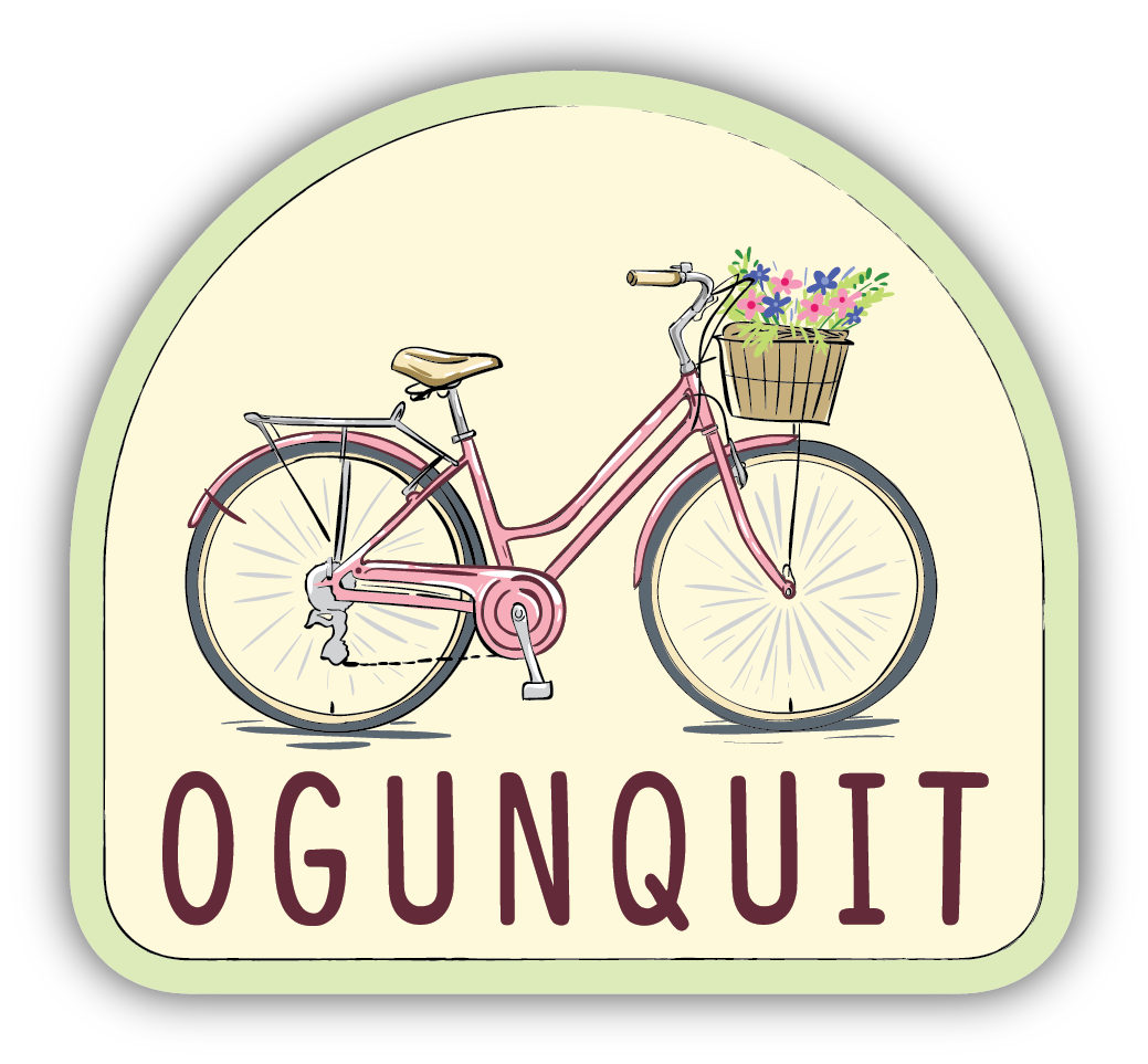 Ogunquit Summer Bicycle Sticker