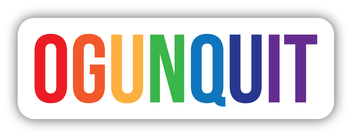Ogunquit Rainbow Sticker