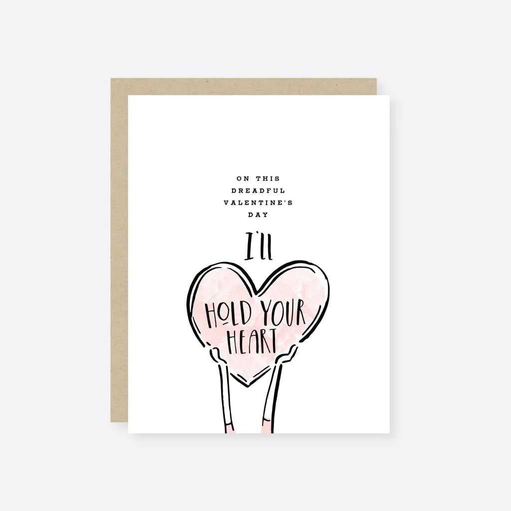 I&#39;ll Hold Your Heart Valentine&#39;s Day Greeting Card