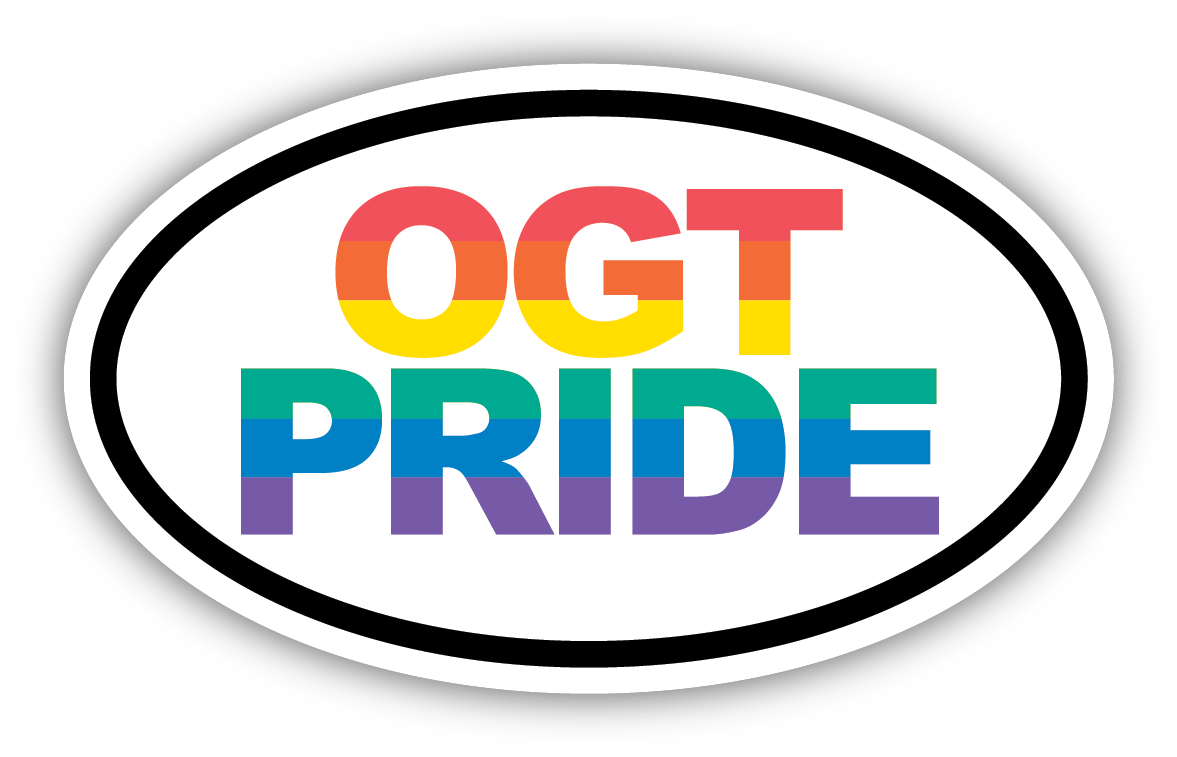 OGT Pride Oval Sticker