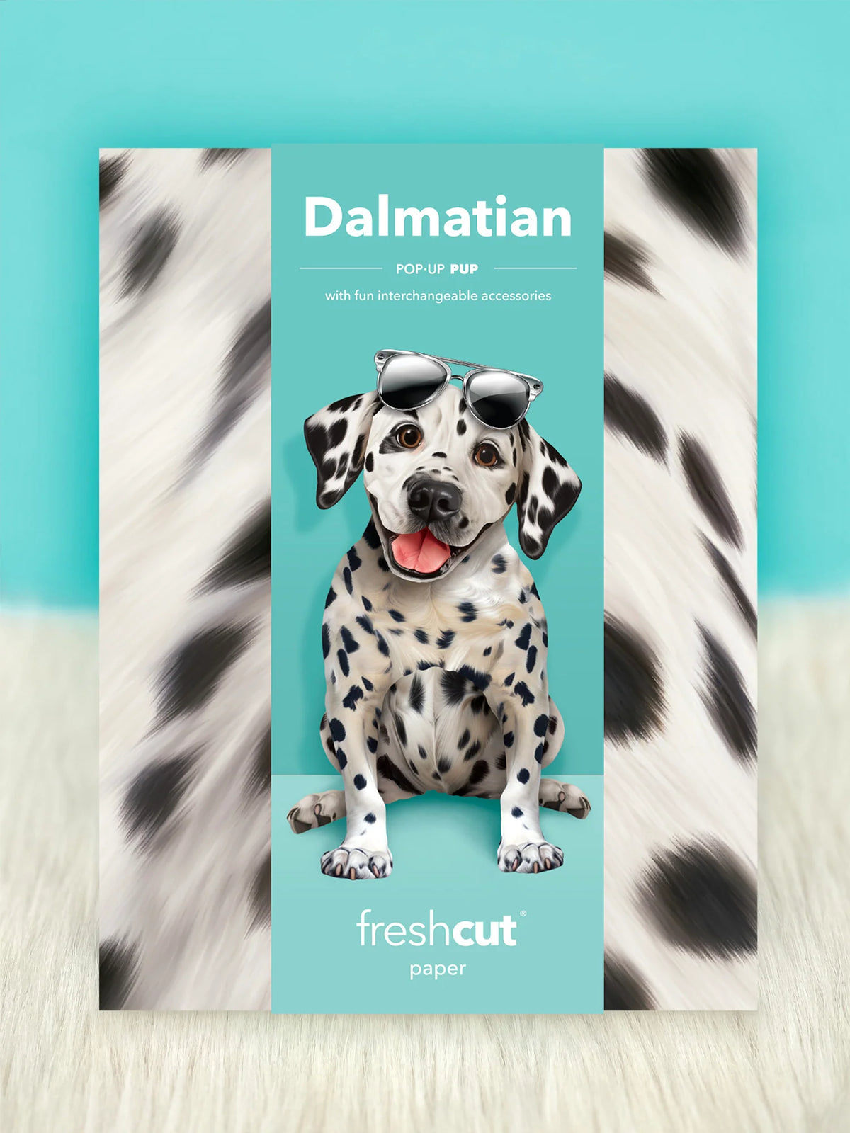 Dalmatian Pop-Up Pet Greeting Card