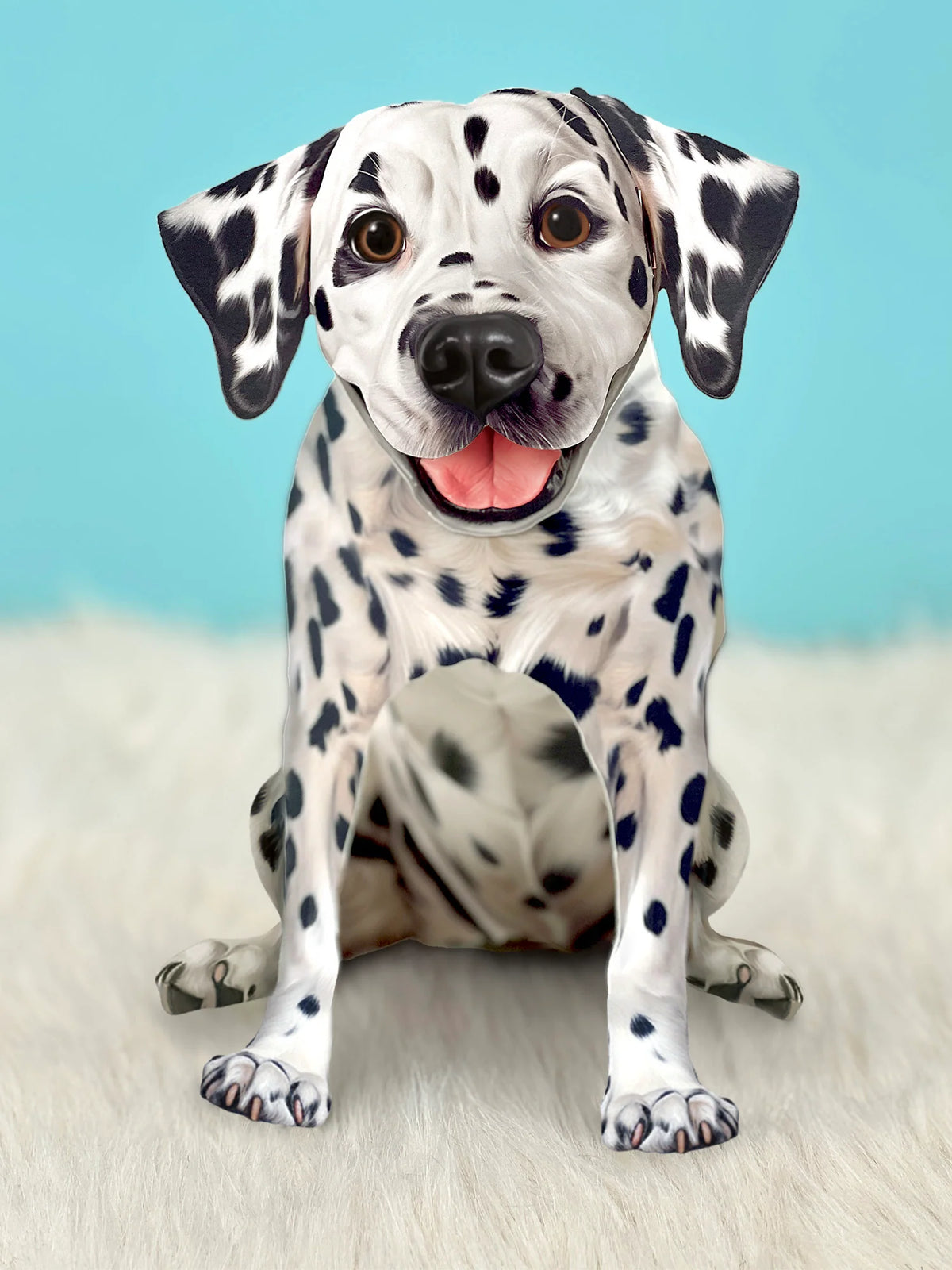 Dalmatian Pop-Up Pet Greeting Card