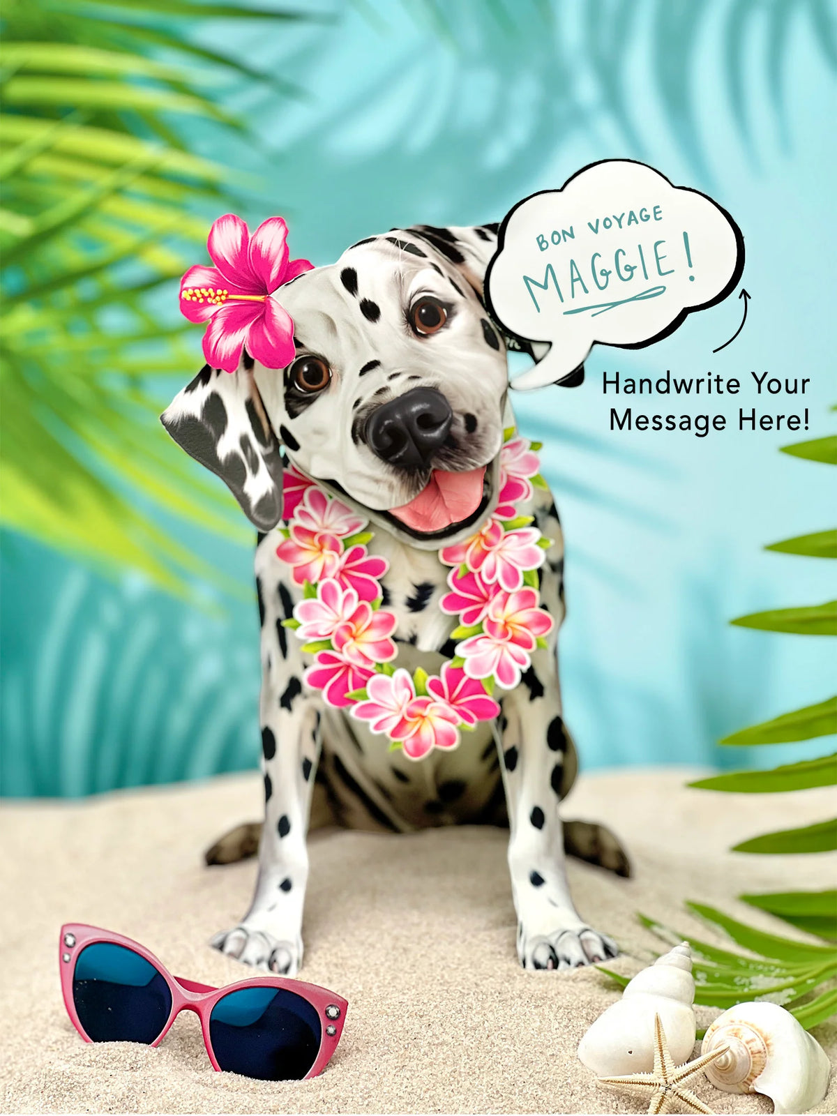 Dalmatian Pop-Up Pet Greeting Card