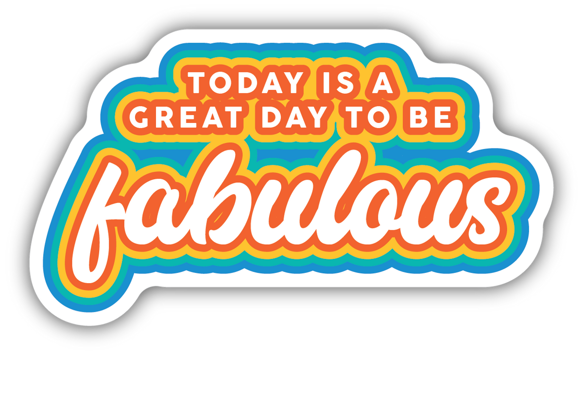 Fabulous Rainbow Sticker