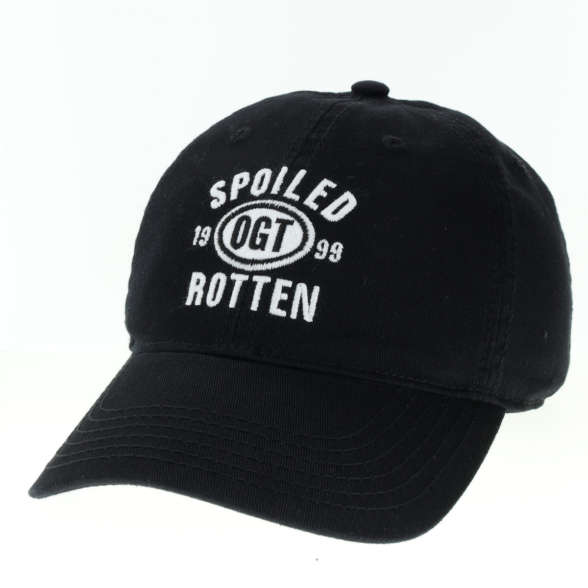 Spoiled Rotten Black Relaxed Twill Hat