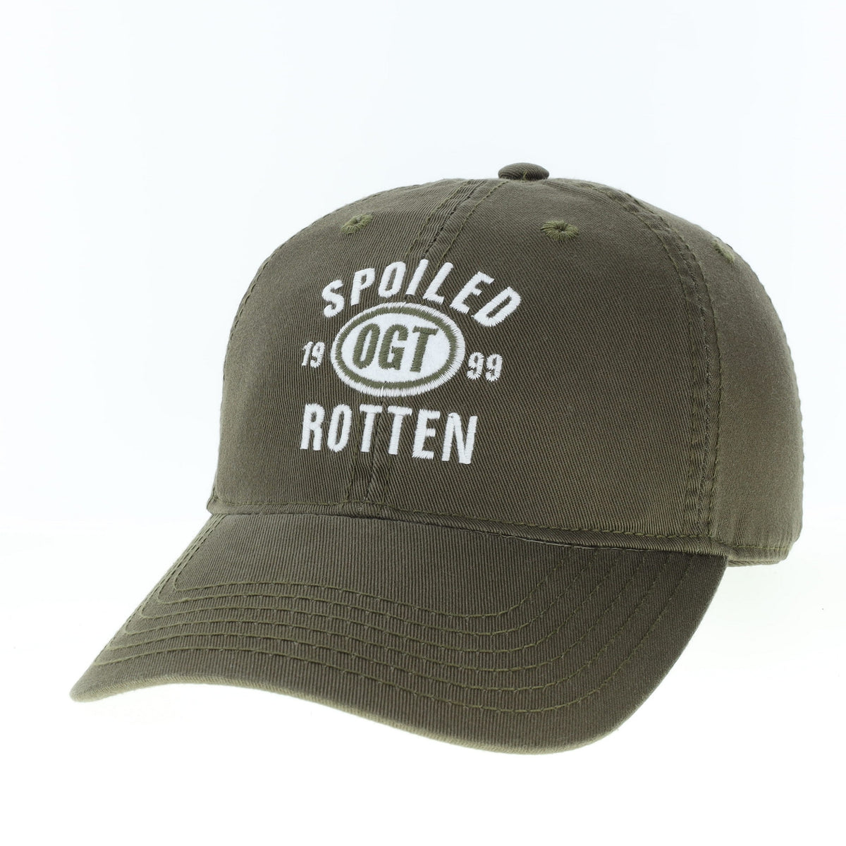 Spoiled Rotten Dark Olive Relaxed Twill Hat