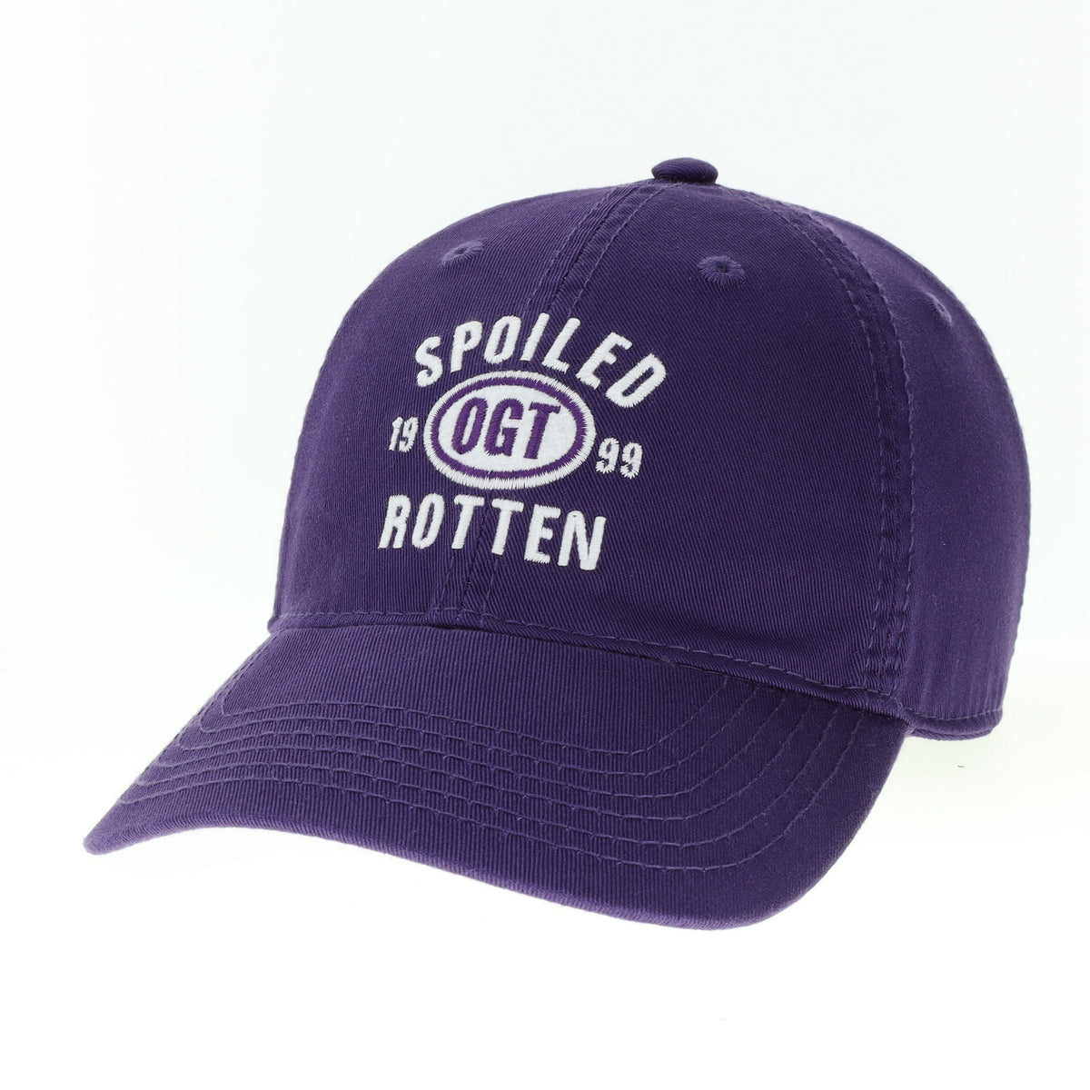 Spoiled Rotten Purple Relaxed Twill Hat