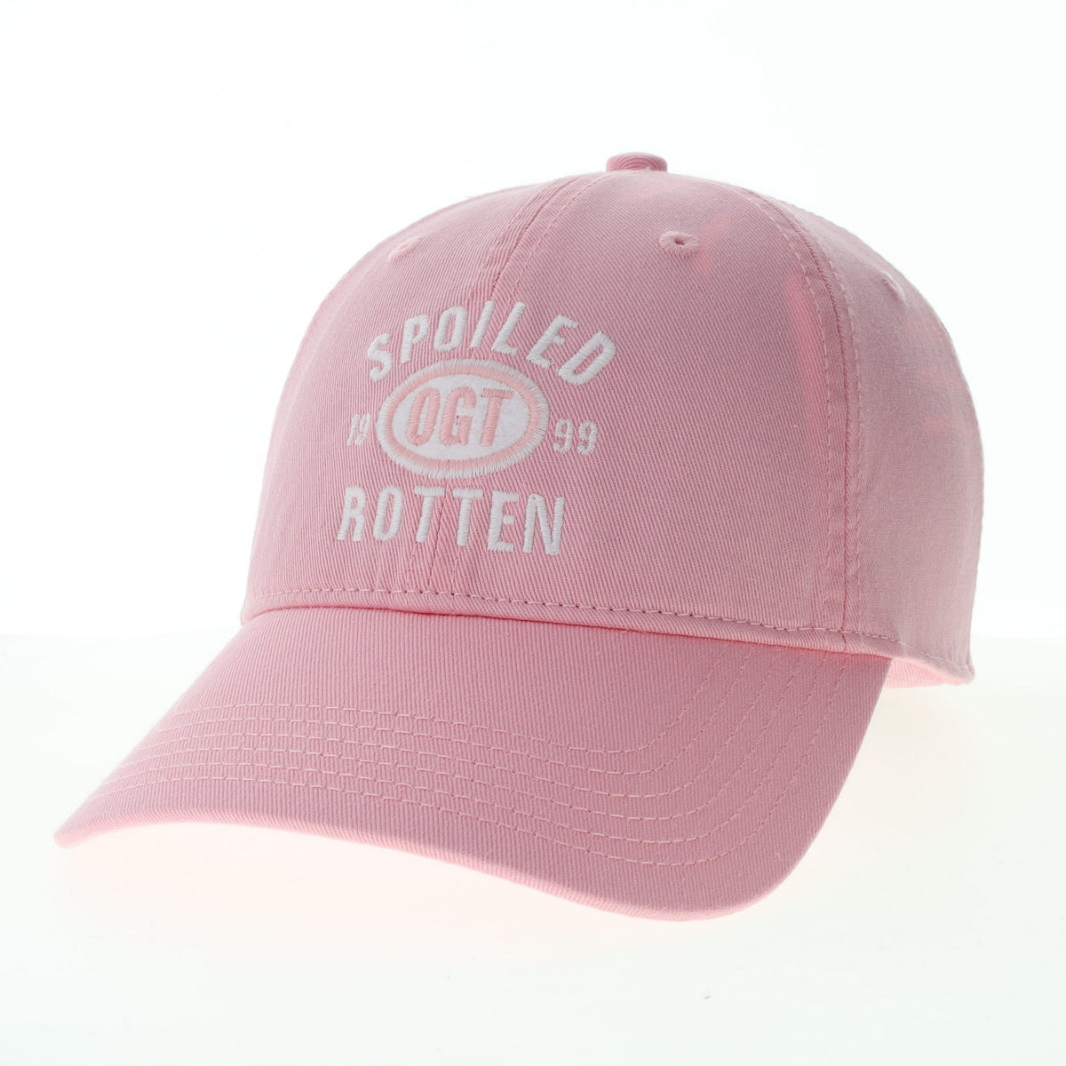 Spoiled Rotten Pink Oxford Relaxed Twill Hat