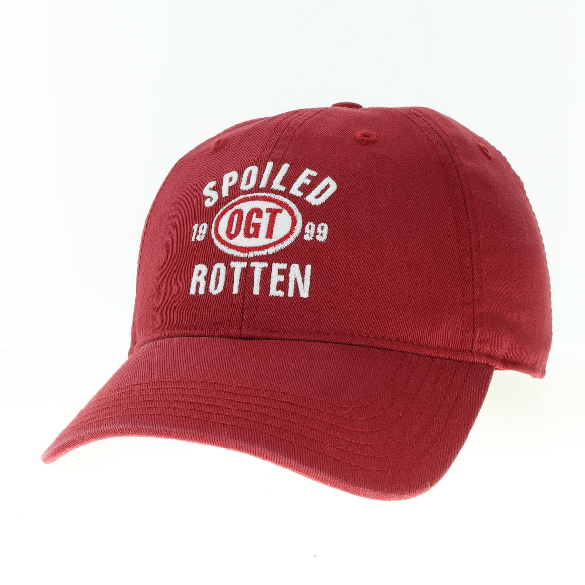Spoiled Rotten Cardinal Red Relaxed Twill Hat