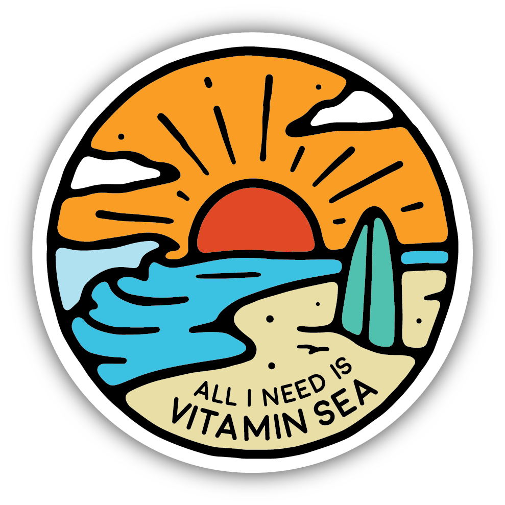 Vitamin Sea Sticker