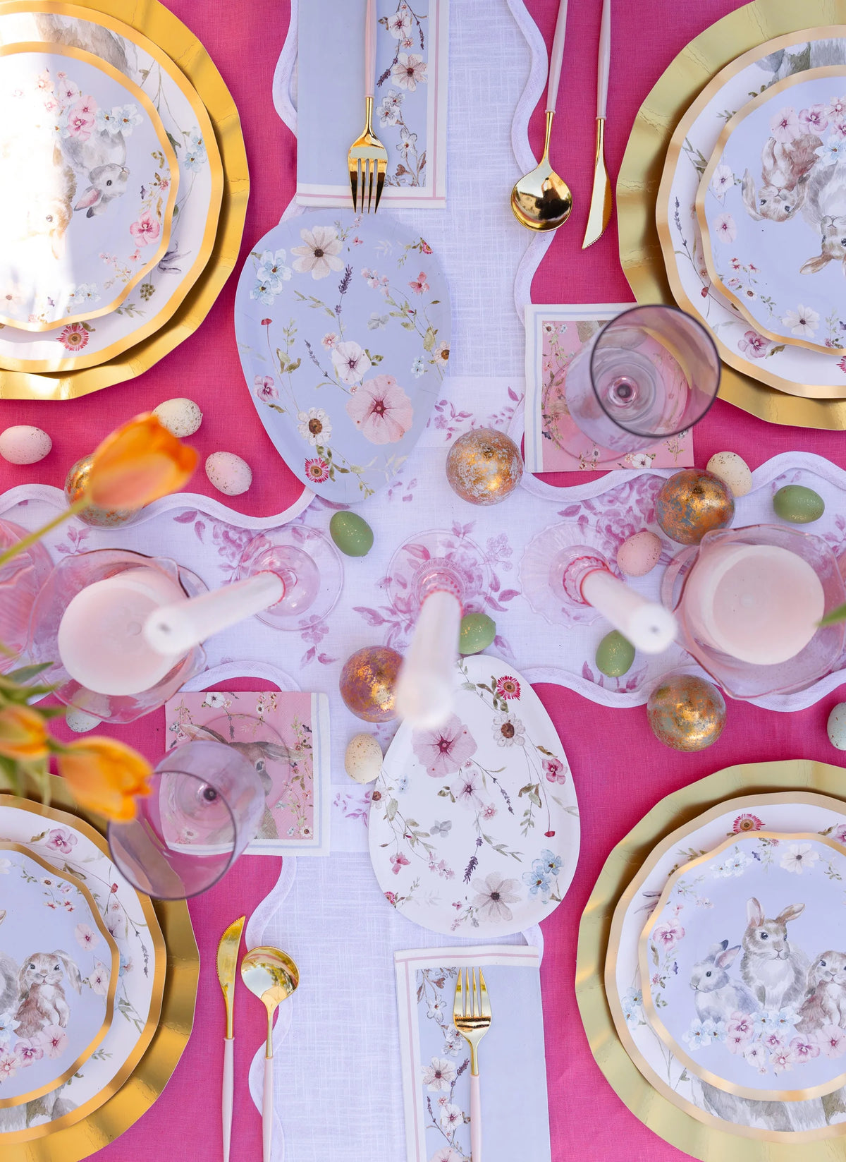 Charming Easter Shaped Plates