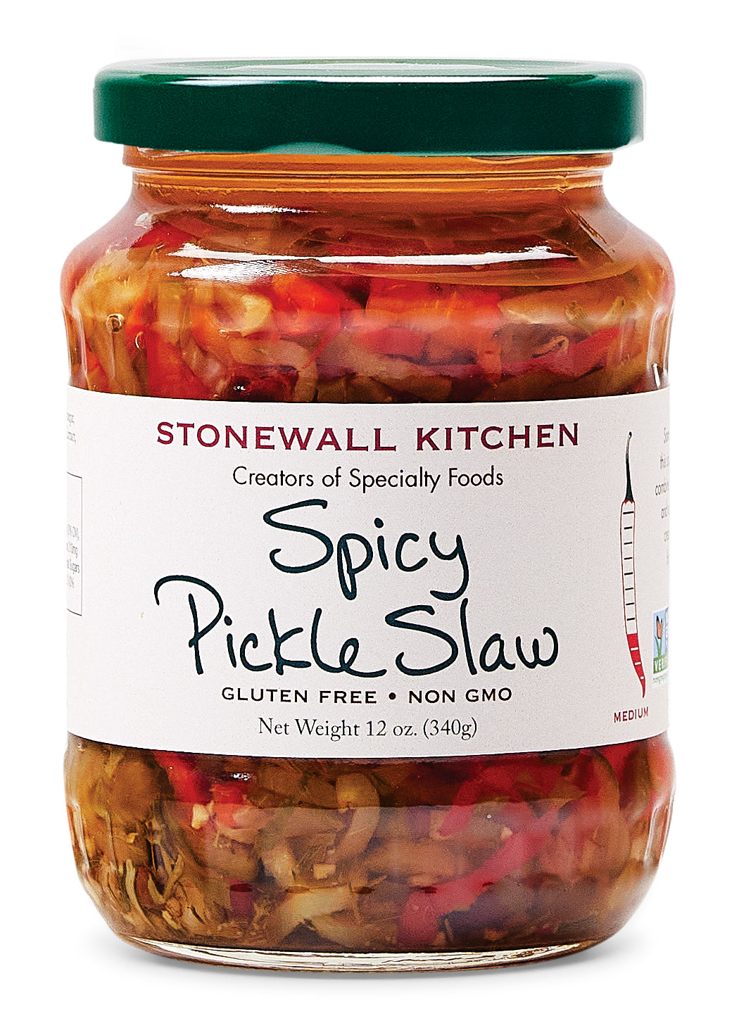 Hot Rotten Pickle Spicy Pickle Slaw - Spoiled Rotten
