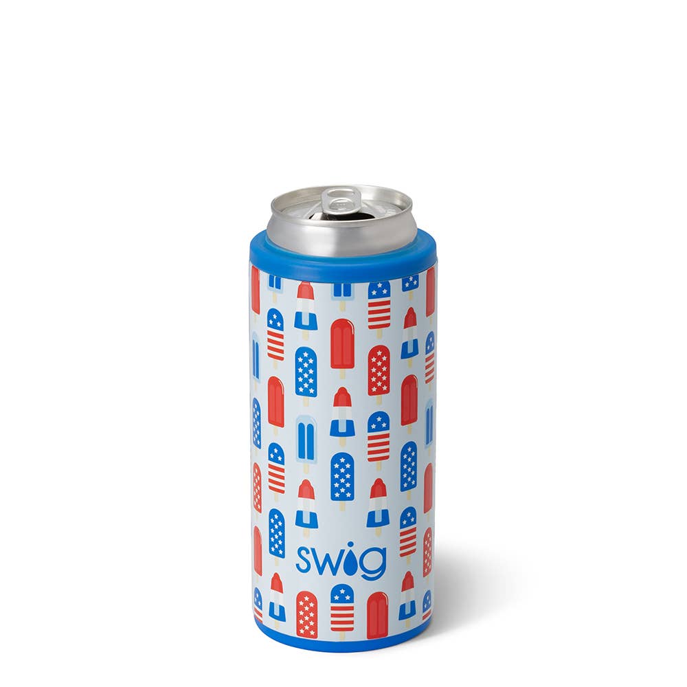 Rocket Pop Skinny Can Cooler (12 oz)