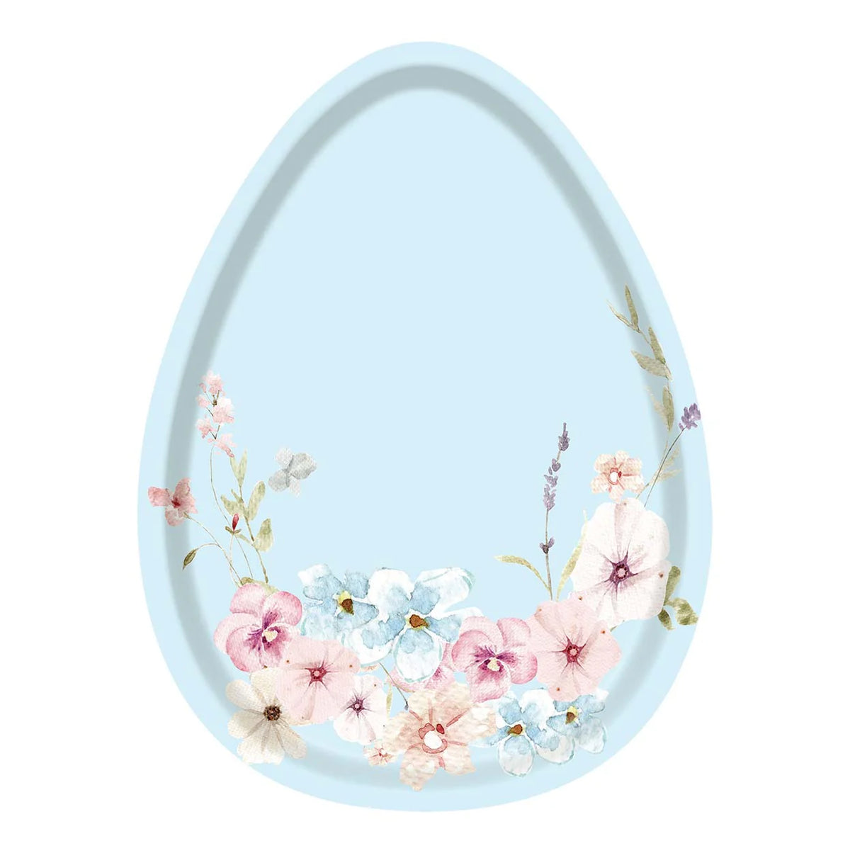 Charming Easter Shaped Plates