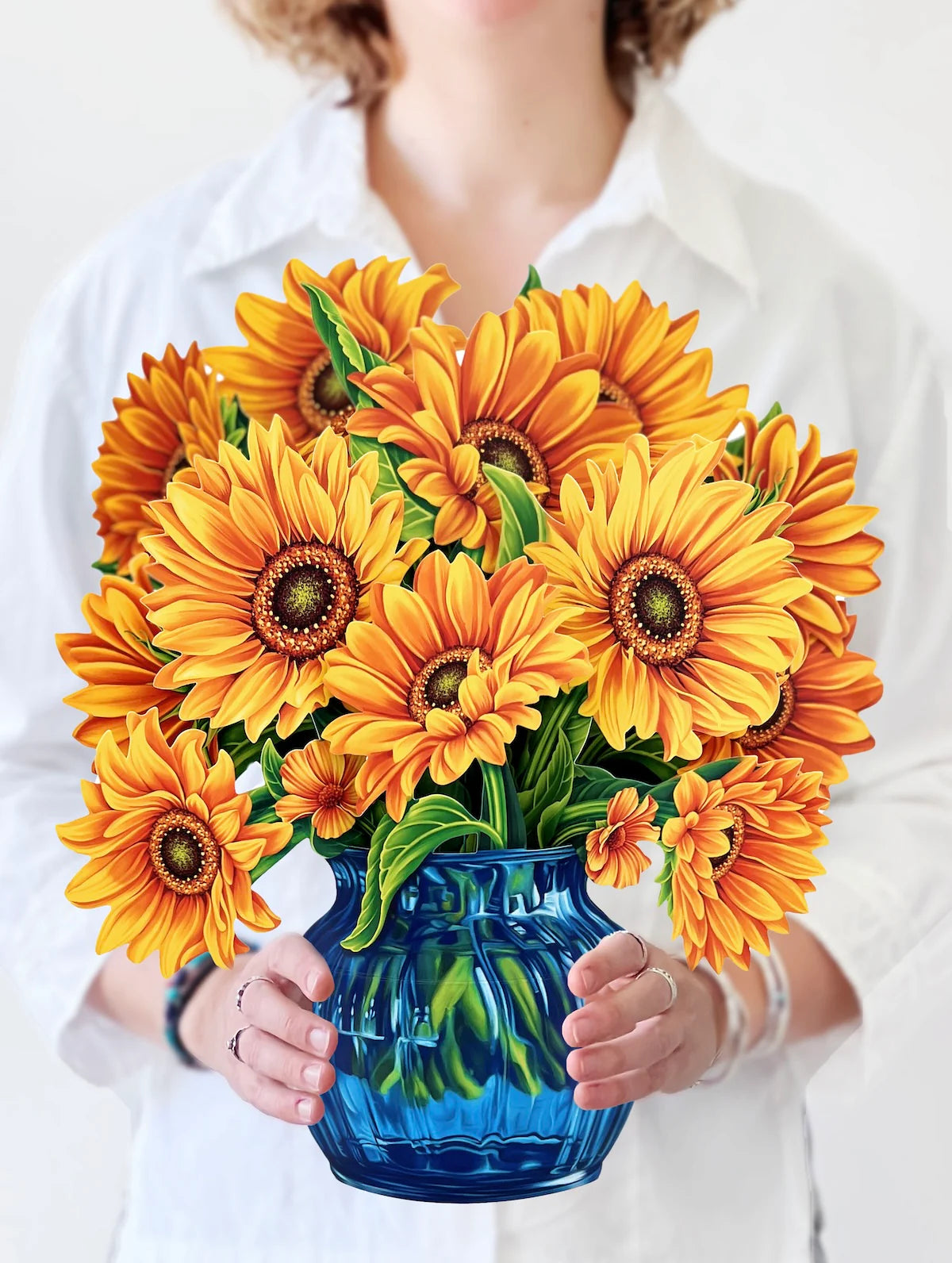 Sunflowers Pop-Up Floral Bouquet Card