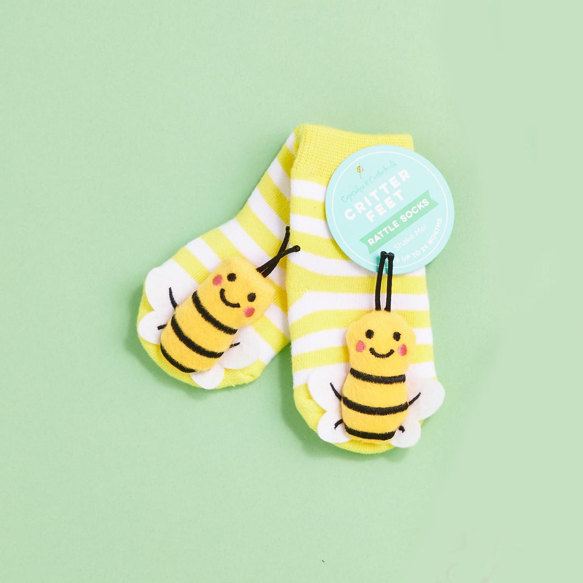 Bugs Life Insect Footsie Rattle Socks