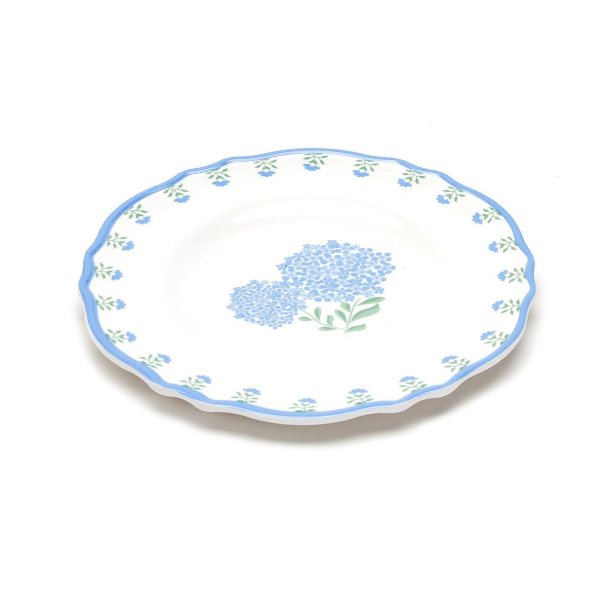Hydrangea Melamine Salad/Dessert Plate