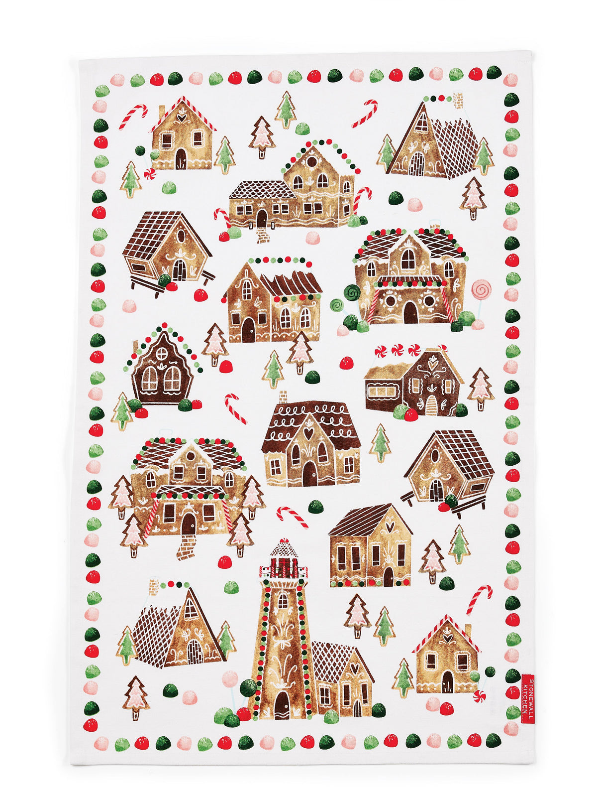 Gingerbread House Tea Towel