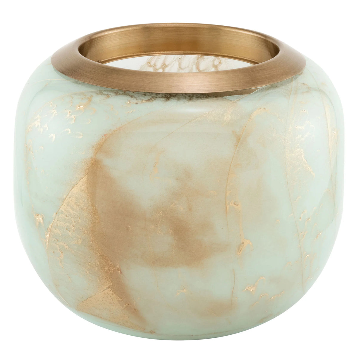 Seafoam Esque Candle Luminary