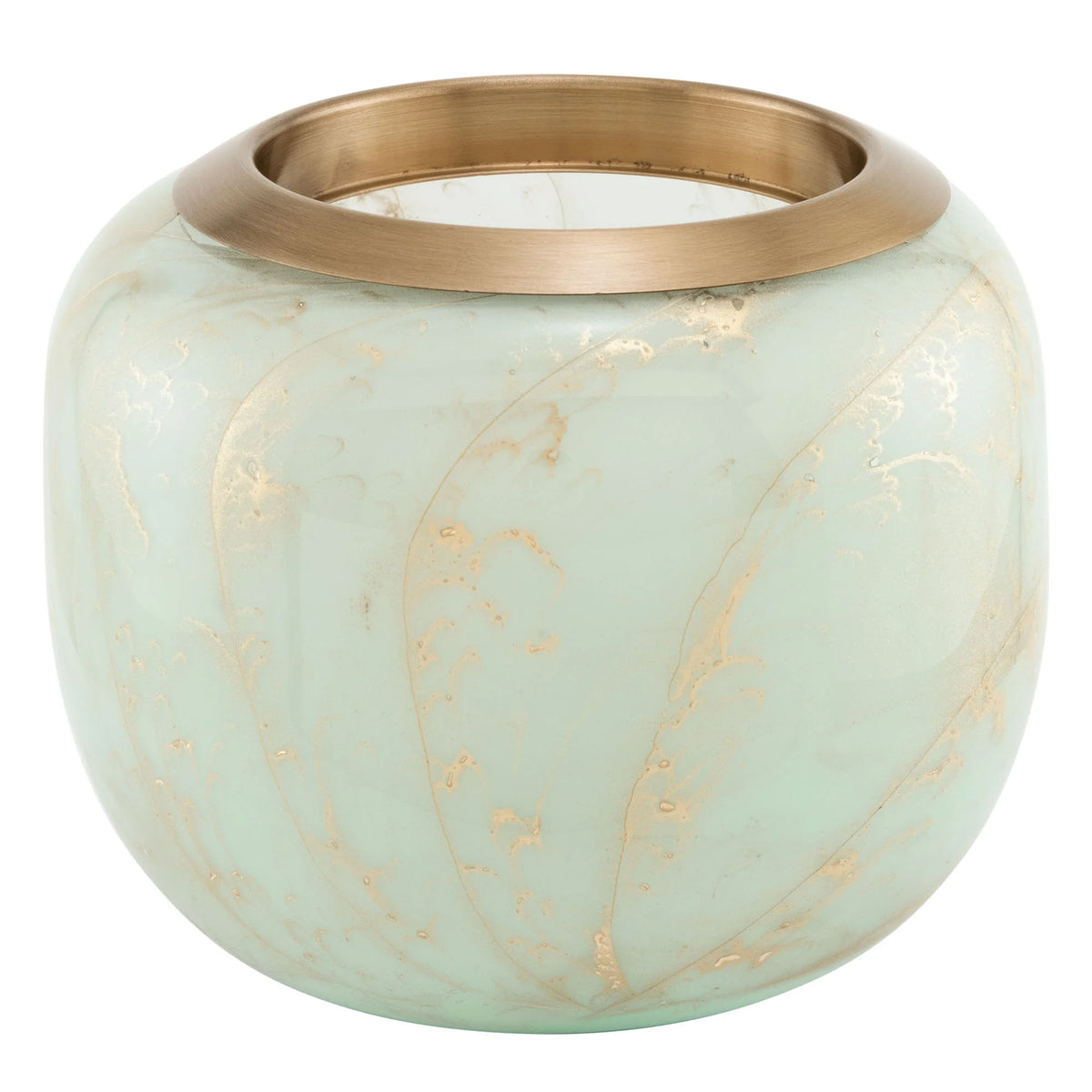 Seafoam Esque Candle Luminary