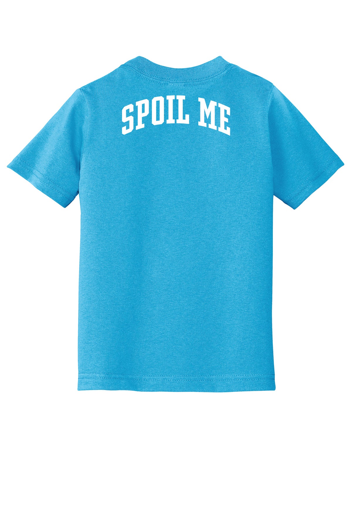 Spoiled Rotten Aquatic Blue Short Sleeve Toddler T-Shirt