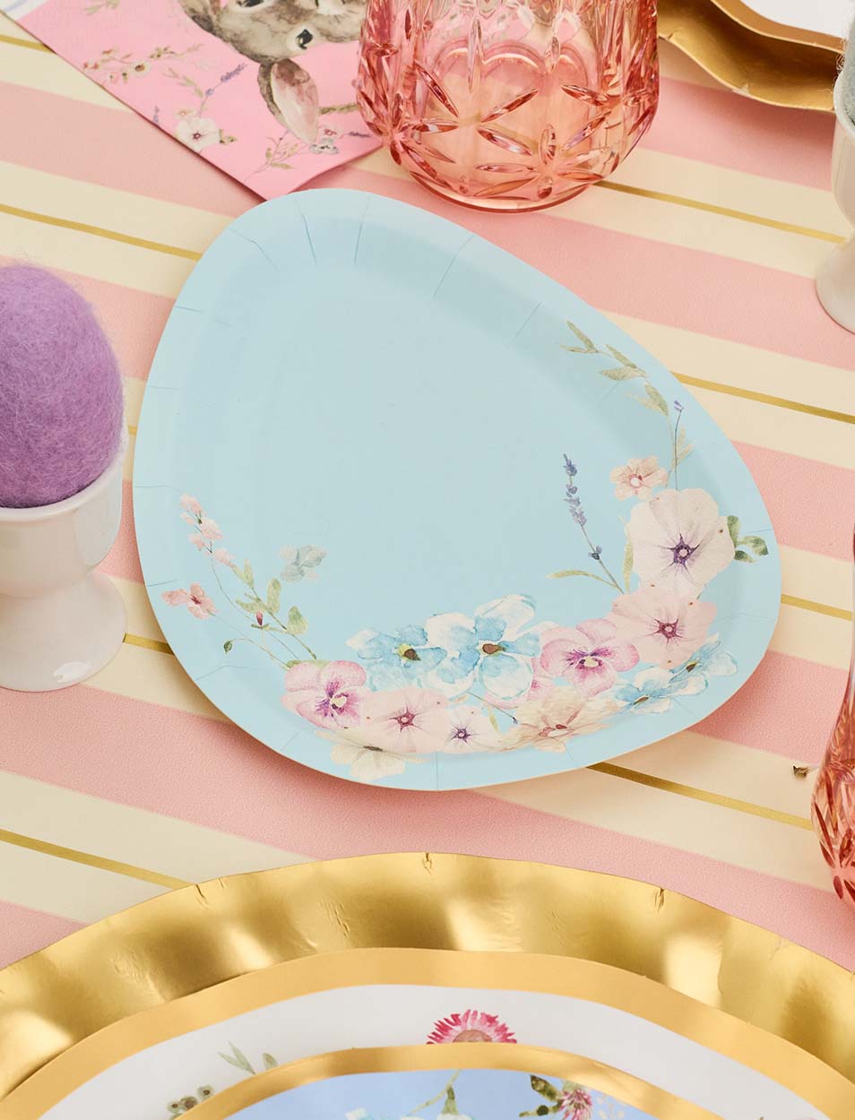 Charming Easter Shaped Plates