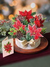 Load image into Gallery viewer, Birch Poinsettia