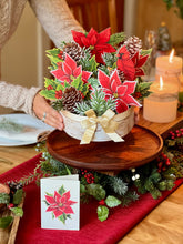 Load image into Gallery viewer, Birch Poinsettia