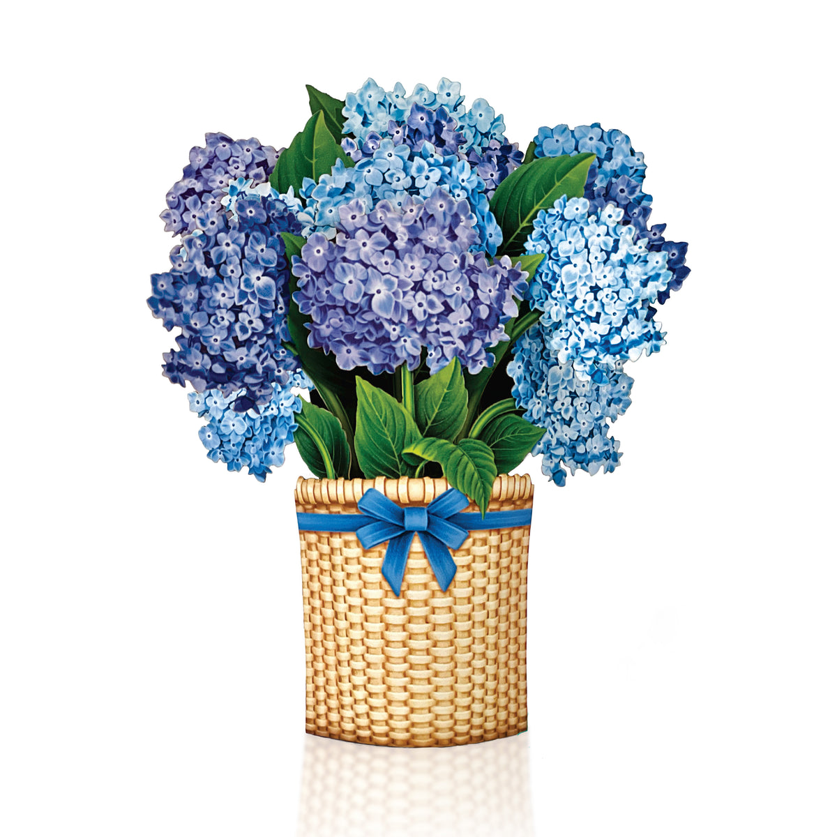 Mini Nantucket Hydrangeas Pop-Up Card