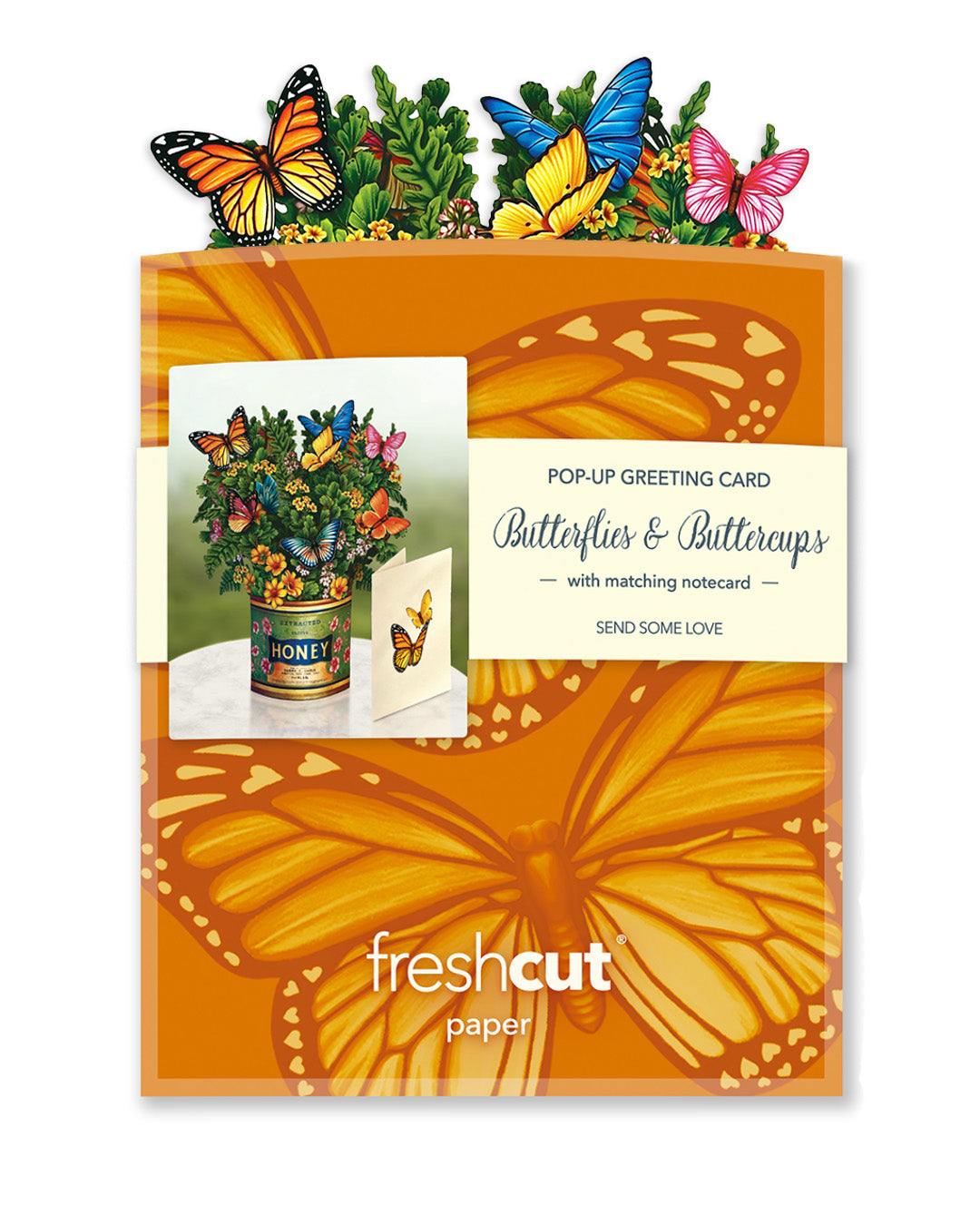 Mini Butterflies &amp; Buttercups Pop-Up Card