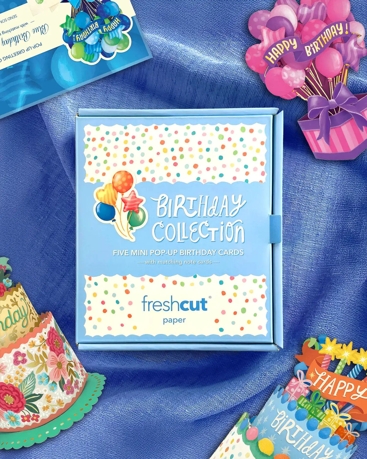 The Birthday Collection: 5 Mini Pop-Up Birthday Cards