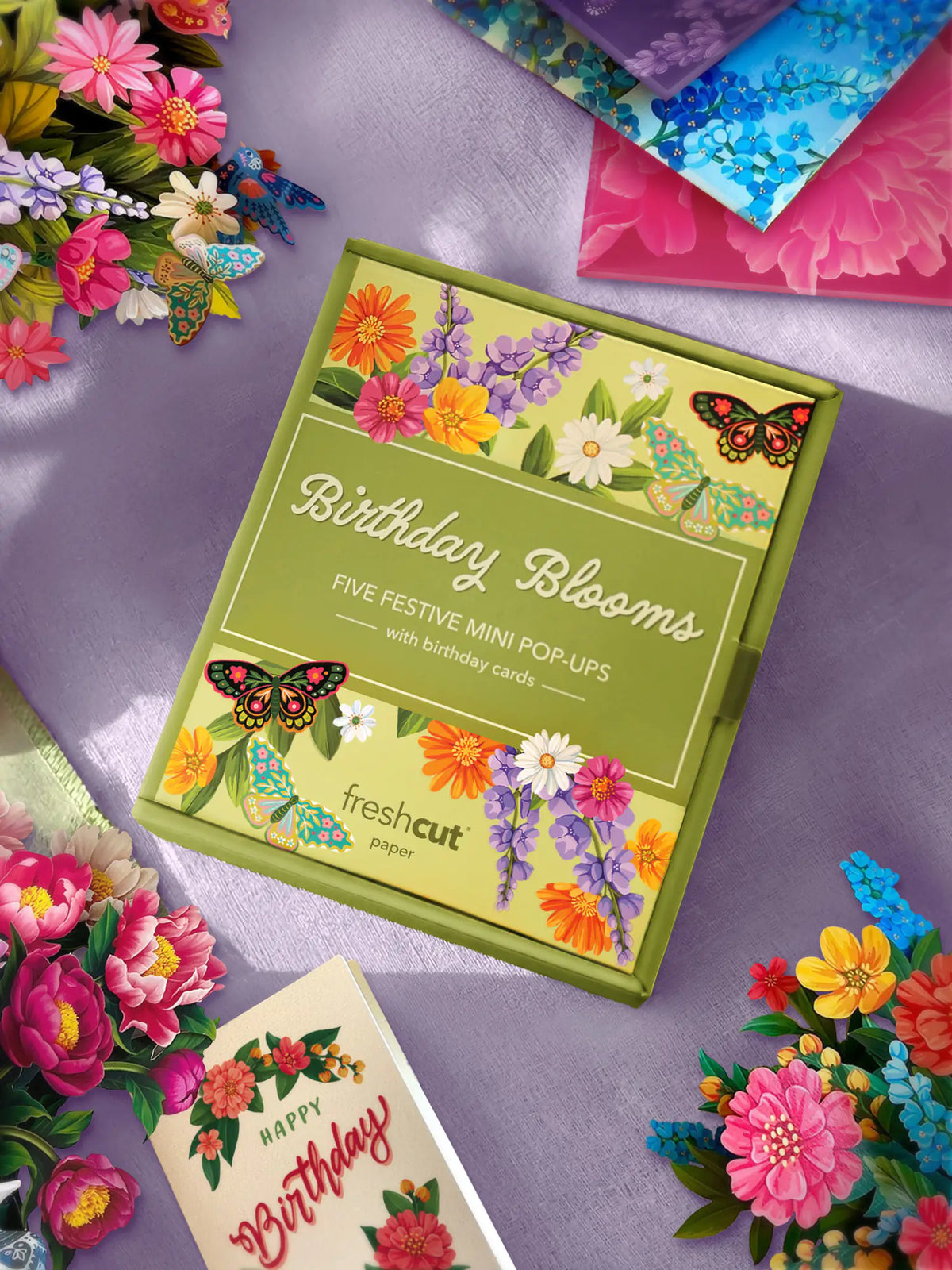Mini Birthday Blooms Trio