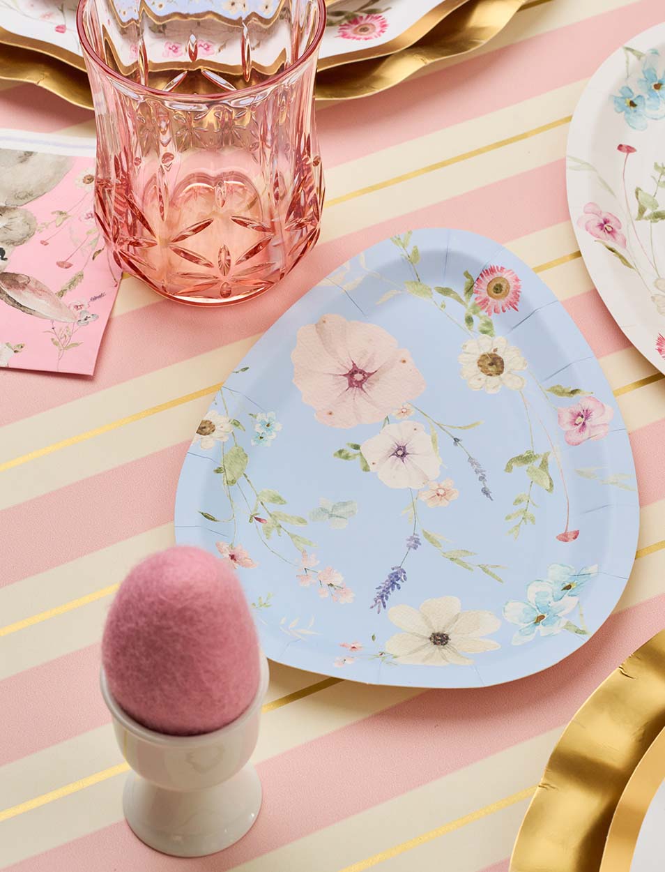 Charming Easter Shaped Plates