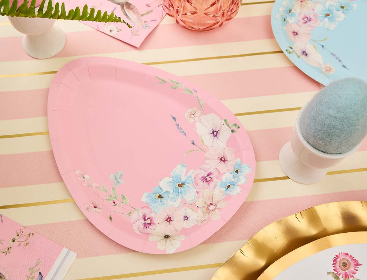 Charming Easter Shaped Plates