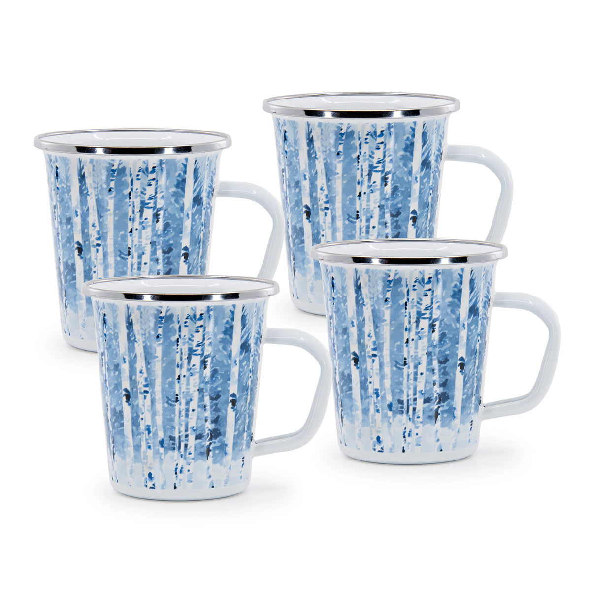 Aspen Grove Enamelware Latte Mug