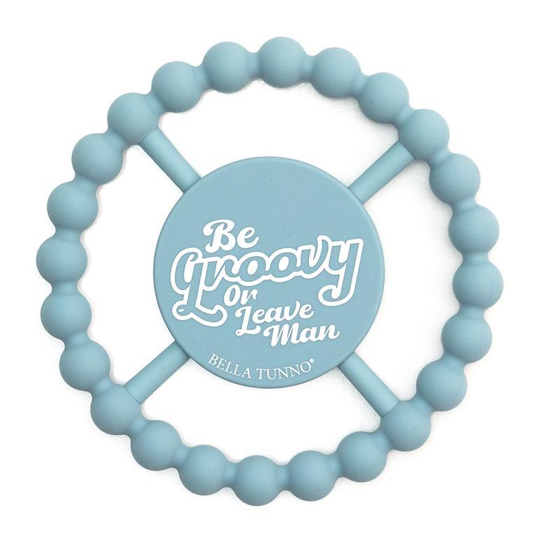 Be Groovy or Leave Man Happy Teether