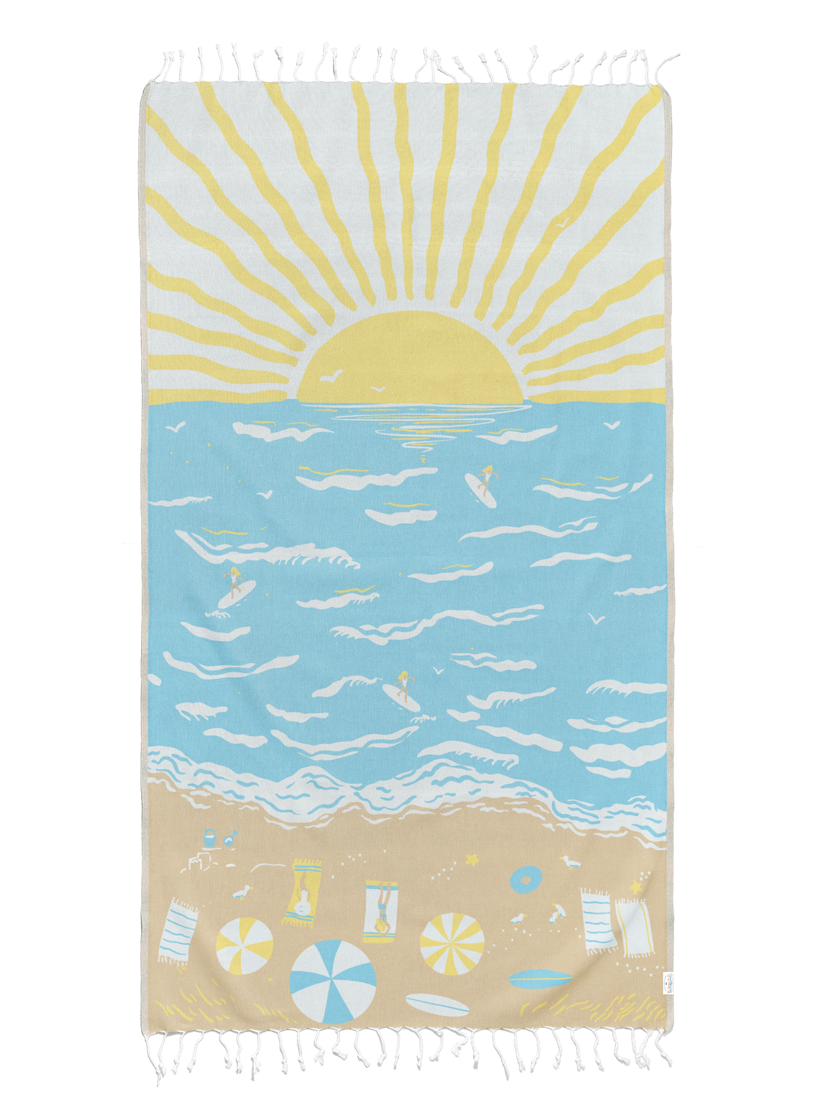 Beach Day Turkish Beach Towel