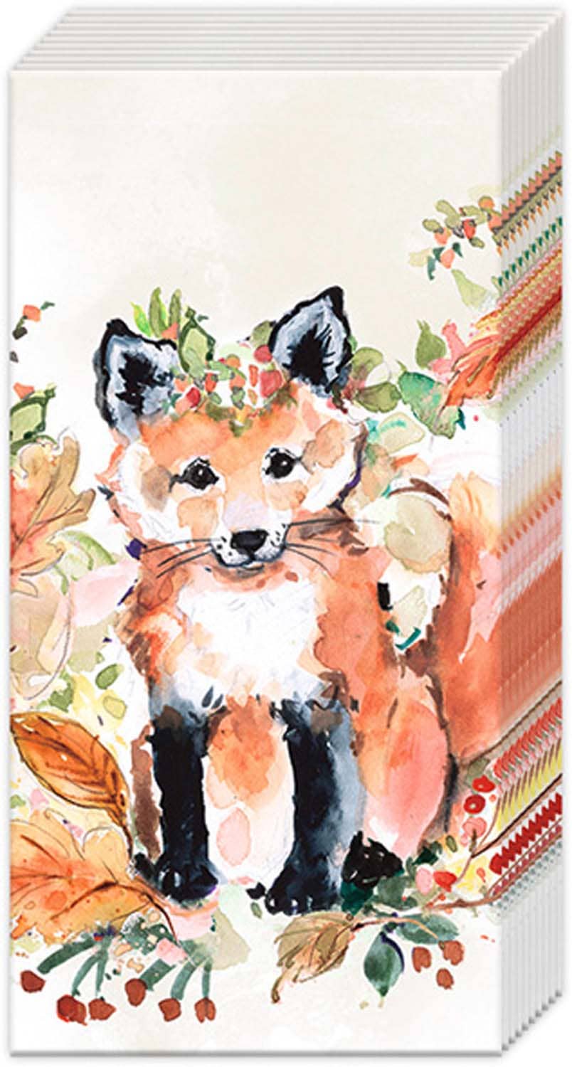 Sweet Fox Pocket Tissues