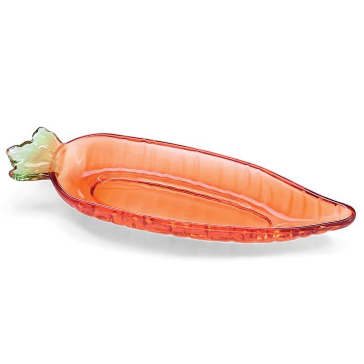 Carrot Glass Dish