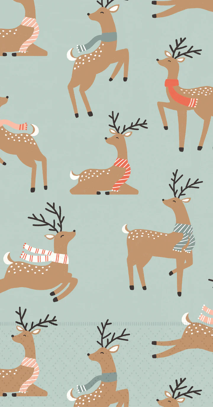Dancing Deer Allover Guest Towels