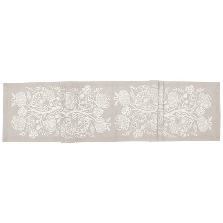 Francis Cream Table Runner