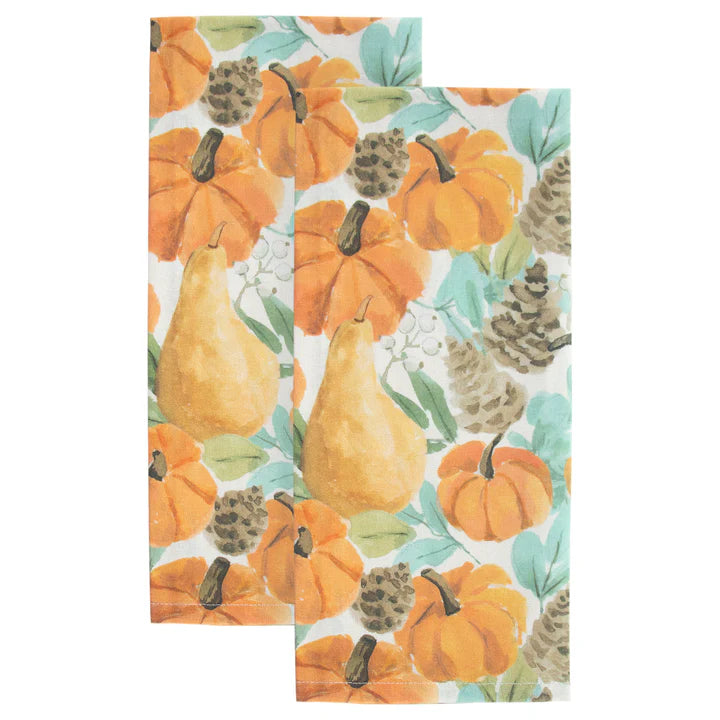 Harvest Tea Towels Set of 2
