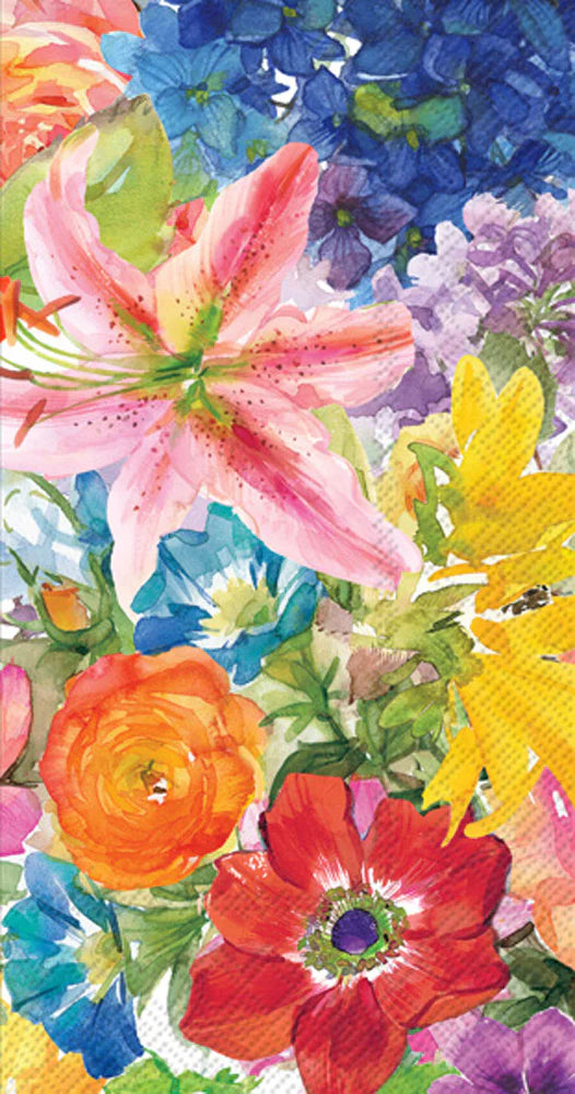 Abundant Floral Guest Towels