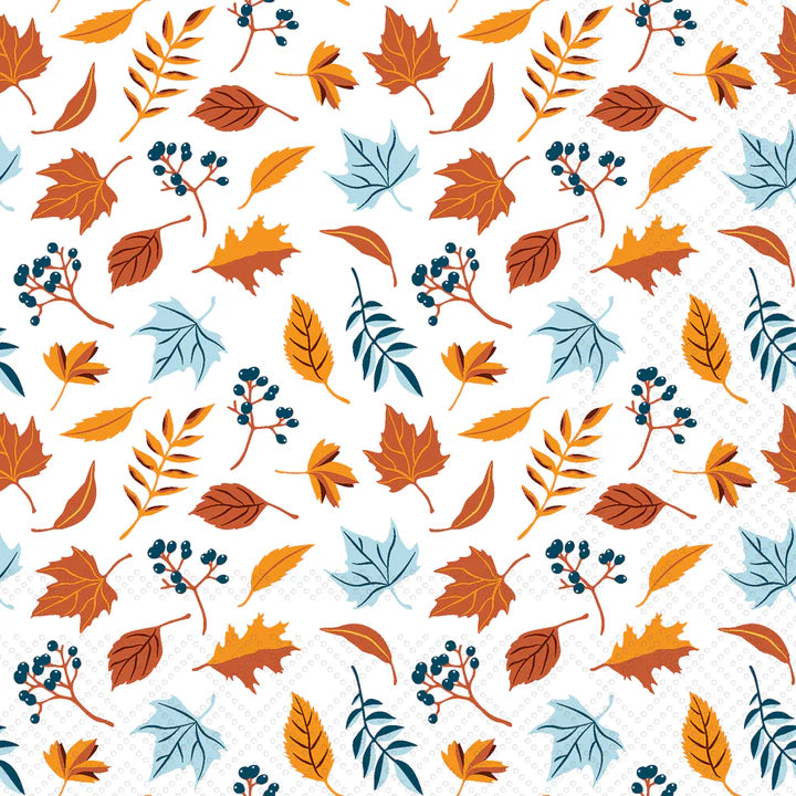 Autumn Leaves Scatter Cocktail Napkins