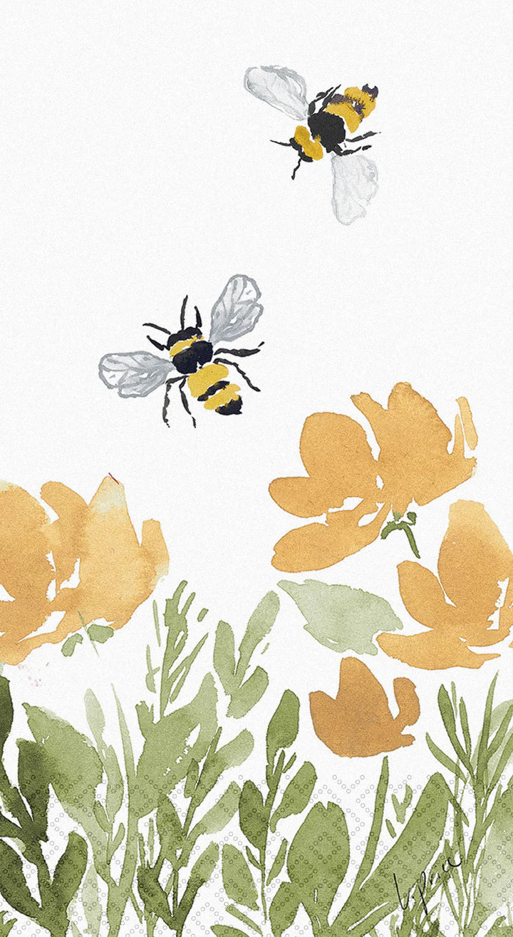 Bee Field Guest Towels